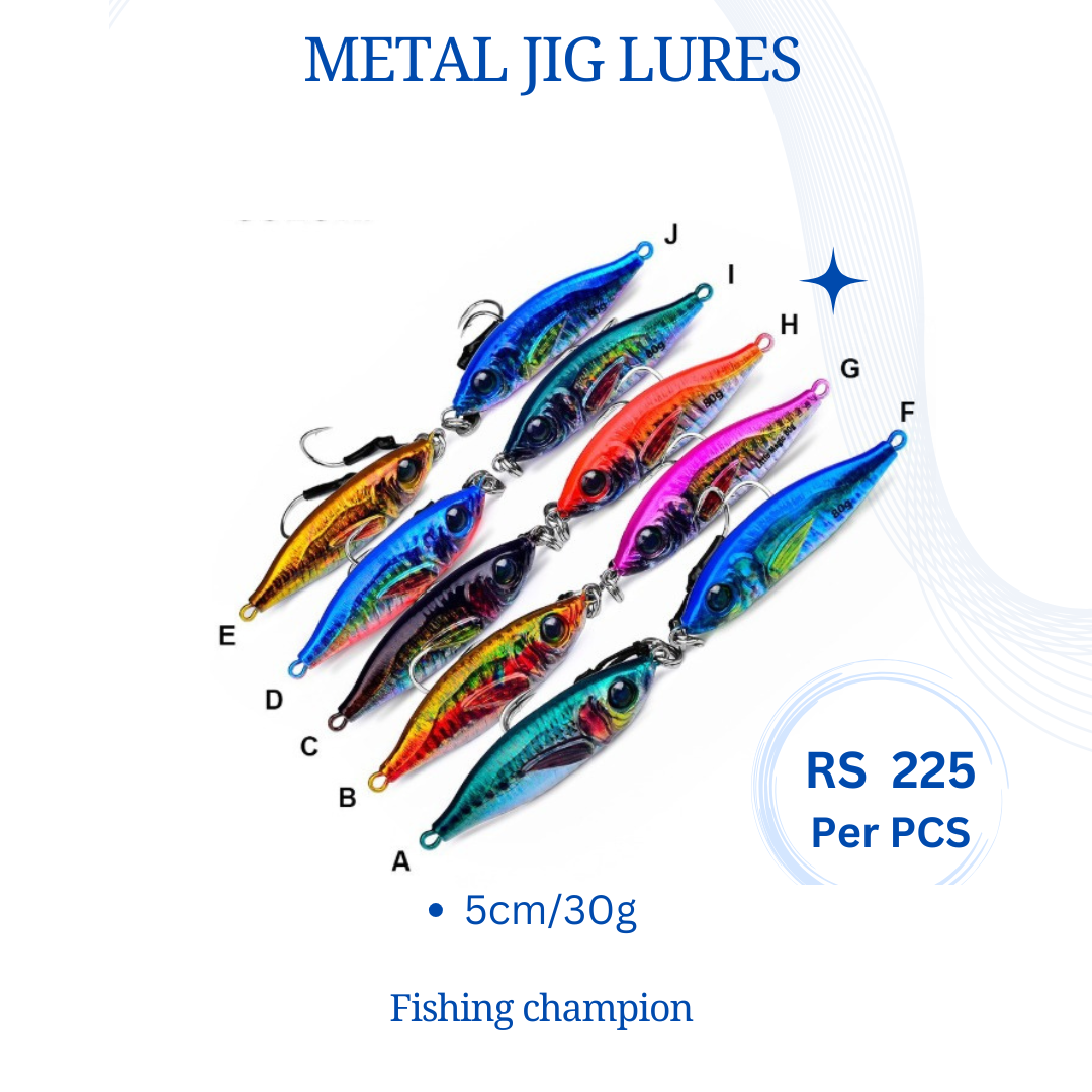 Metal Jig Lures 5cm/30G