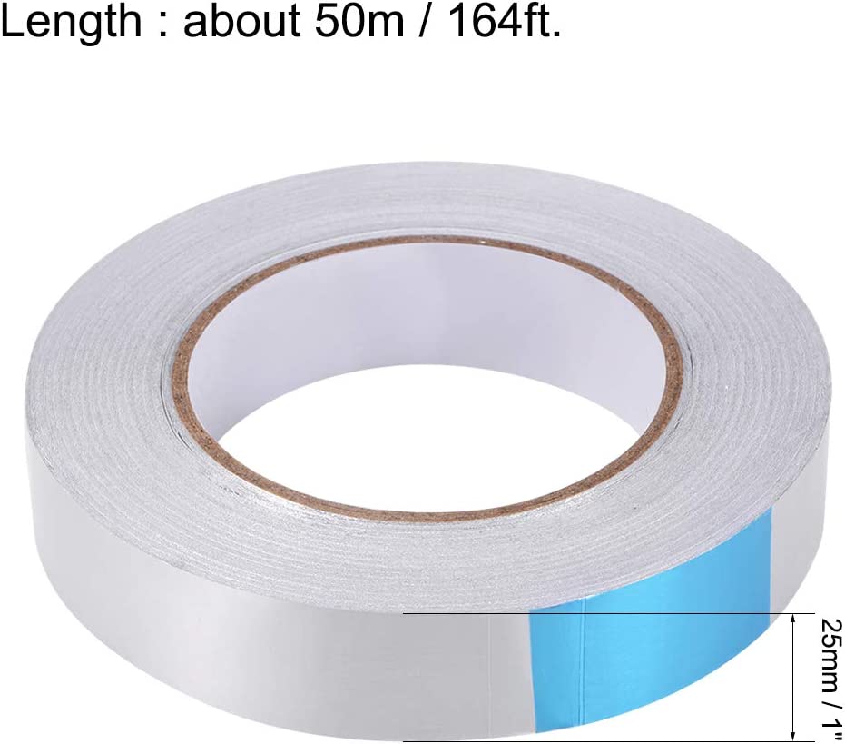 Aluminum High Temperature Heat Transfer Tape Foil Adhesive Tape 20MMX30M