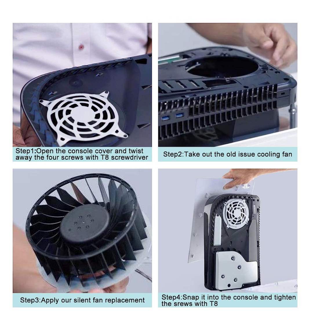 PS5 Internal Cooling Fan Replacement